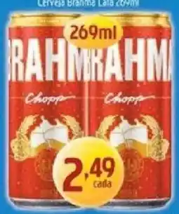 Supermercados Guanabara Cerveja brahma lata oferta