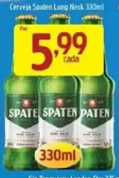 Supermercados Guanabara Cerveja Spaten Long Neck oferta