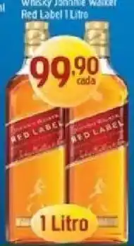 Supermercados Guanabara Whisky Johnnie Walker Red Label oferta