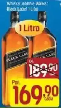 Supermercados Guanabara Whisky Johnnie Walker Black Label oferta