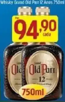 Supermercados Guanabara Whisky grand old parr 12 anos oferta