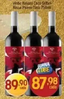 Supermercados Guanabara Vinho Italiano Corci Grifoni Rosso Pieno Tinto oferta