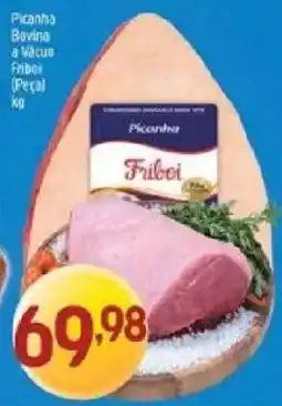 Supermercados Guanabara Picancha bovina a vácuo fribeí oferta