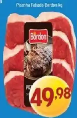 Supermercados Guanabara Picancha Fatiada Bordon kg oferta