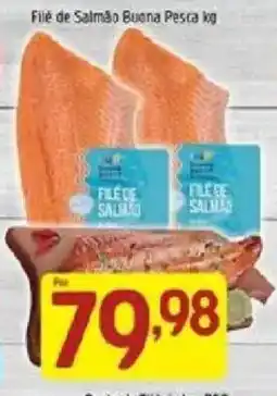 Supermercados Guanabara File de salmão buona pesca oferta