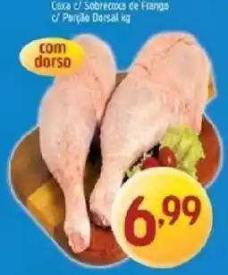 Supermercados Guanabara Coxa c/ Sobrecoxa de Frango c/ Pernão Dorsal kg oferta