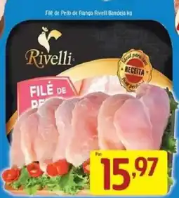 Supermercados Guanabara Filé de peito de frango rivelli oferta