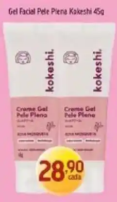 Supermercados Guanabara Creme gel pele plena oferta