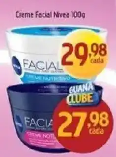 Supermercados Guanabara Creme facial nivea oferta