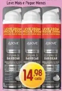 Supermercados Guanabara Espuma de barbear oferta