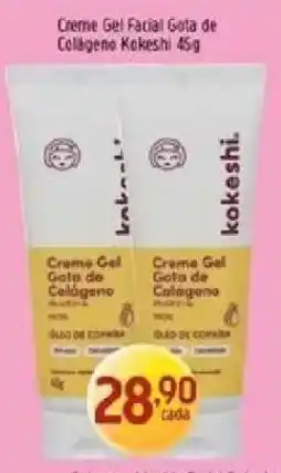 Supermercados Guanabara Creme Gel Facial Gota de Colágeno oferta