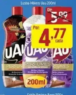 Supermercados Guanabara Lustia-Móveis Uau 200ml oferta