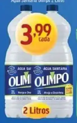Supermercados Guanabara Água sanitária olímpo 2 litros oferta