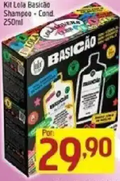 Supermercados Guanabara kit lola basicao shampoo cond. oferta