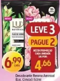 Supermercados Guanabara Desodorante Rexona Aerossol oferta