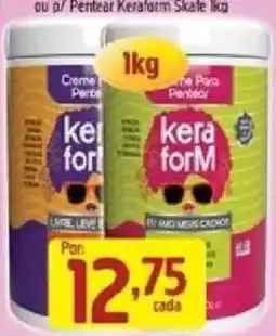 Supermercados Guanabara Creme Para Pentear Keraform oferta