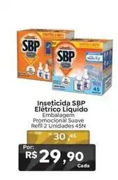 Novo Atacarejo Sbp - inseticida elétrico liquido oferta
