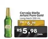 Novo Atacarejo Stella artois - cerveja pure gold oferta