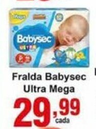 Fralda BabySec Ultra Mega
