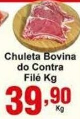Rossi Supermercado Chuleta Bovina do Contra File 1kg oferta
