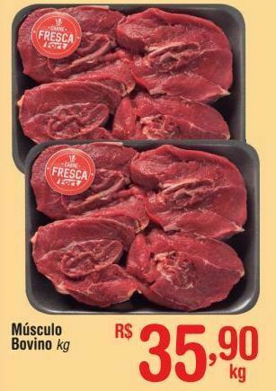Fort Atacadista Músculo bovino kg oferta