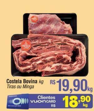 Fort Atacadista Costela bovina kg oferta
