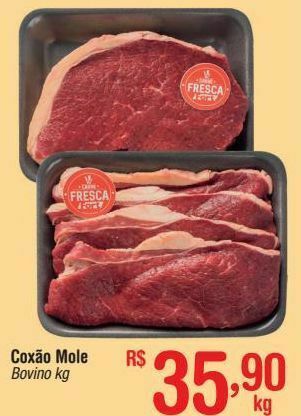 Fort Atacadista Coxão mole bovino kg oferta