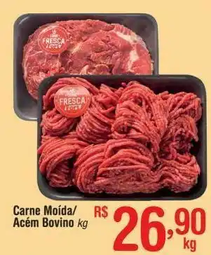 Fort Atacadista Carne moída/ acém bovino kg oferta