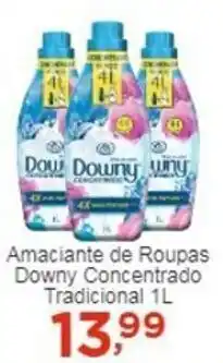 Rossi Supermercado Amaciante de Roupas Downy Concentrado Tradicional 1L oferta