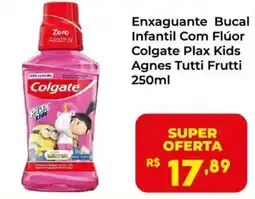 Semar Supermercado Enxaguante bucal infantil com flúor colgate plax kids agnes tutti frutti oferta