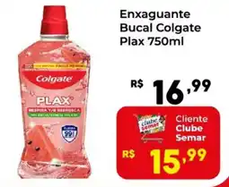 Semar Supermercado Enxaguante bucal colgate plax 750ml oferta