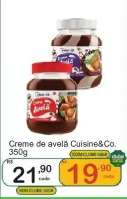 Giga Atacado Creme de avelã Cuisine&Co. oferta