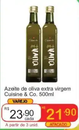 Giga Atacado Azeite de oliva extra virgem cuisine & co. oferta