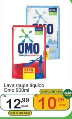 Giga Atacado Lava roupa líquido Omo oferta