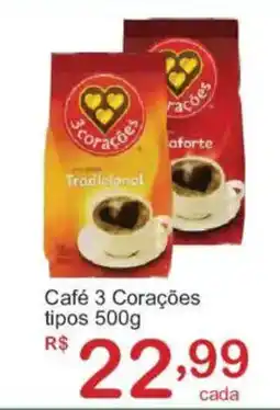 Giga Atacado Café 3 Corações oferta