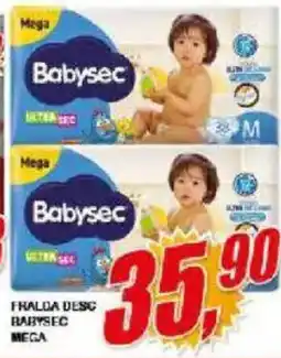 Vianense Supermercados Fraldas desc babysec mega oferta