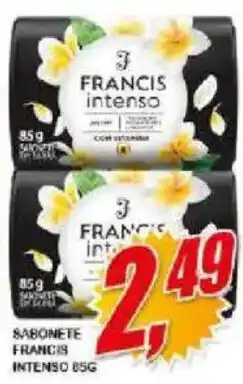 Vianense Supermercados Sabonete francis intenso oferta