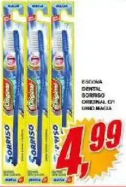 Vianense Supermercados Escova dental sorriso original 01 oferta