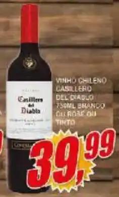 Vianense Supermercados Vinho chileno casilllero del diablo oferta
