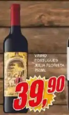 Vianense Supermercados Vinho portugues julia florista oferta