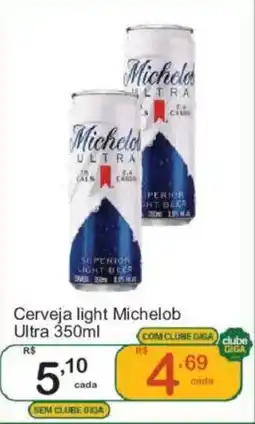 Giga Atacado Cerveja light michelob ultra oferta