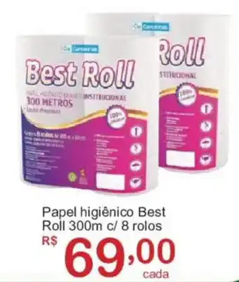 Papel higiênico best roll