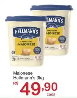 Giga Atacado Maionese hellmann's oferta