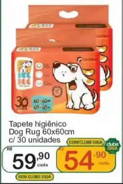 Giga Atacado Tapete higiênico Dog Rug oferta