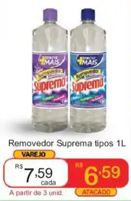 Giga Atacado Removedor Suprema tipos oferta