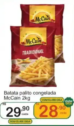 Giga Atacado Batata palito congelada mccain oferta