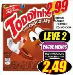 Vianense Supermercados bebida lactea toddynho sabor chocolate oferta
