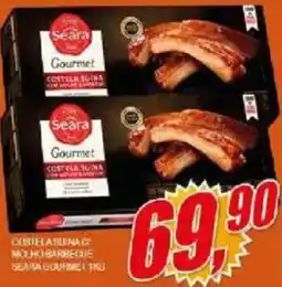 Vianense Supermercados Costela suína com molho barbecue oferta