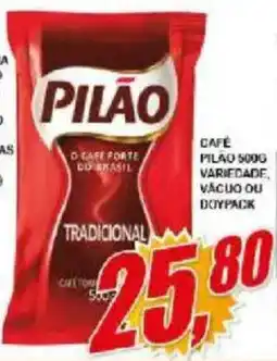 Vianense Supermercados Café pilão tradicional oferta