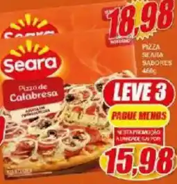 Vianense Supermercados Pizza de Calabresa oferta